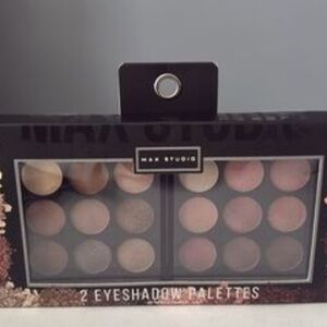 Max Studio 2 Eyeshadow Palettes - Warm Neutrals NEW IN BOX NWT